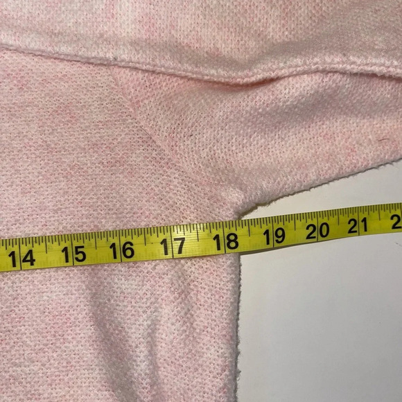 J. Crew Factory Light Pink Cowl Neck Pullover Sweater Medium Women’s - Picture 8 of 12